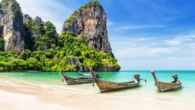 ile mer bateaux thailande plage