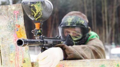 joueur paintball