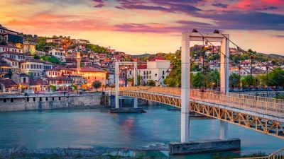 couche de soleil albanie berat